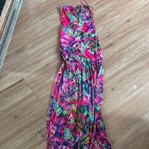 Windsor Multicolor Floral Maxi Dress